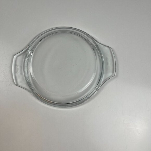 Pyrex casserole round dish with lid Pink Wild flower pattern glass cookware dish - Picture 10 of 13